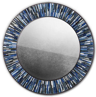 Navy Blue Mirror Roulette
